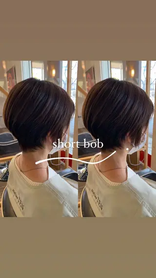 ショート カラー 🐸鈴木 綾乃🐸のヘアスタイル