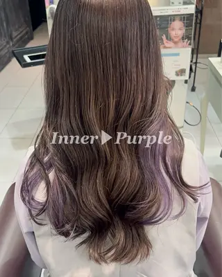 ロング カラー 透明感カラー/ 藤原リックのヘアスタイル