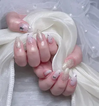 ネイル 🎀も ものネイルデザイン