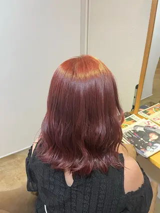 カラー hairroomsheeps所属・森 葉乙のヘアスタイル