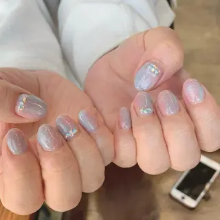 ネイル YUKIMO🍎名駅 /ニュアンスのネイルデザイン