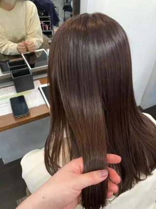 ミディアム 🌸栄/髪質改善 透明感/ムラカミ🌸のヘアスタイル