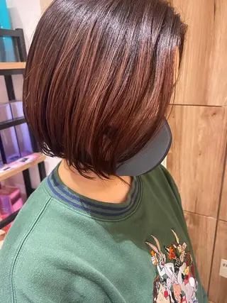 ショート カラー ヘアアレンジ パーマ指名No1 /namiのヘアスタイル