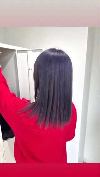 カラー EIGHT　樹梨 ／韓国ヘア🩶のヘアスタイル