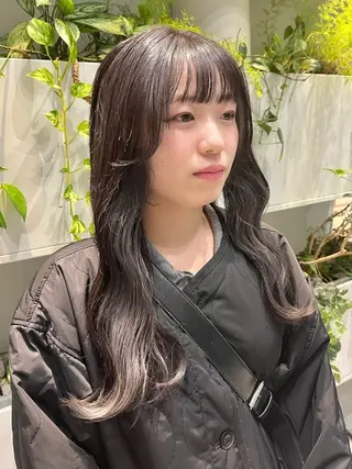 ロング カラー くさかみさき🌼暖色 /耳つぼ/オタク🌼のヘアスタイル