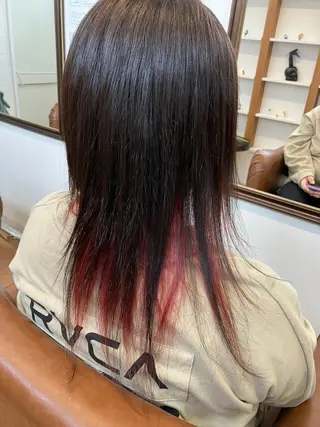 ロング カラー ヘアリゾートハピネス所属・🌈 🌈スズキエリカのマツエク・マツパデザイン