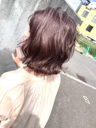 ミディアム カラー 骨格整形カット/ ショート✂️堀夢哉のヘアスタイル