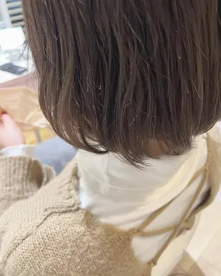 セミロング 🥛洒落髪小顔cut なら龍崎🥛のヘアスタイル