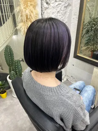 ショート カラー ハイトーン/ダブル カラー/akihoのヘアスタイル