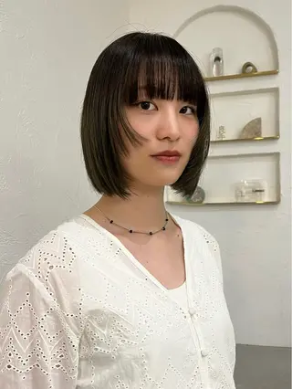 ショート イシイ モエカのヘアスタイル