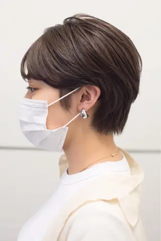 ショート カラー 千葉 慎也のヘアスタイル