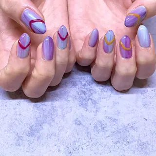 ネイル ウシク ミユキのネイルデザイン