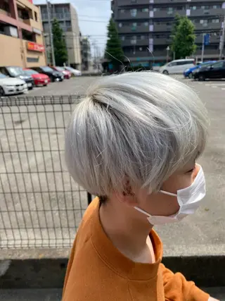 ショート カラー ヘアアレンジ メンズ 🐺ウルフの神🐺 /カラー/けいすけのヘアスタイル