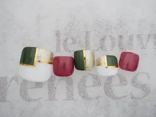 ネイル トップネイリスト Ribbon立川店のネイルデザイン