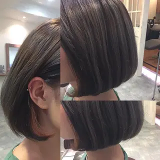 ショート カラー hair salon Ranun髪質改善のヘアスタイル