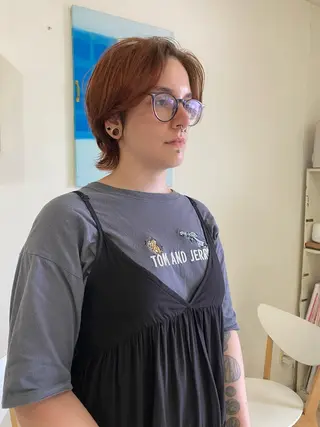 ミディアム カラー hair  mode RITZ所属・★ 里奈★のヘアスタイル