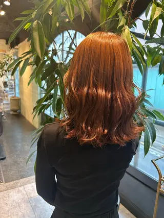ミディアム Reir_吉祥寺 バンレイカのヘアスタイル
