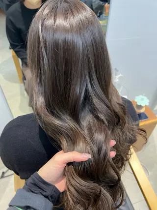 ロング カラー le'a所属・谷町/Le'a /竹原しおなのヘアスタイル