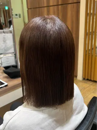 ミディアム i. +SAPPORO所属・縮毛矯正/ 艶髪♡/AYAKAのヘアスタイル