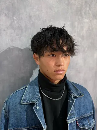 パーマ キッズ NAOKI /海外風のヘアスタイル