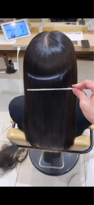 セミロング ⭐️⭐️縮毛矯正の スペシャリスト松本✨のヘアスタイル