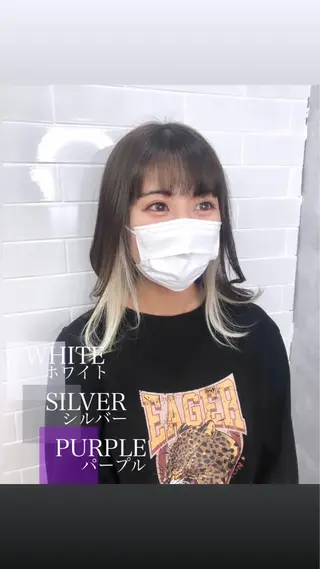 ミディアム カラー MILI HAIR所属・韓国ヘア🇰🇷 RYOTAのヘアスタイル