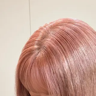 ミディアム カラー hina 🛋️ブリーチカラーのヘアスタイル