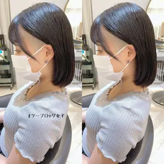 ミディアム カラー youres  hair所属・佐々木 裕一のヘアスタイル