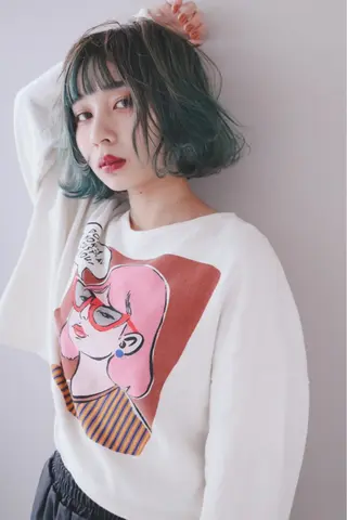 ショート カラー ooit所属・ooit 【オーイット】のヘアスタイル