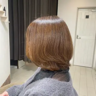 ミディアム アミーベル🧸🧡 本店✂️しおりのヘアスタイル