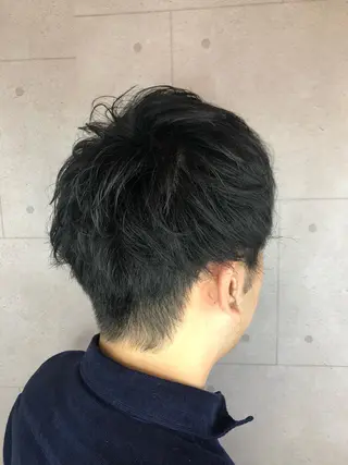 メンズ 髪質改善 阿部のヘアスタイル