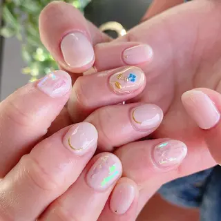 ネイル To Me Nail所属・🩵 mei🩵のネイルデザイン