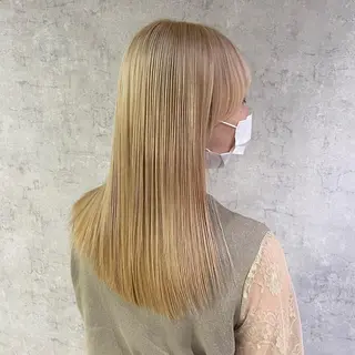 セミロング トレンド韓国ヘア 🇰🇷のんのヘアスタイル