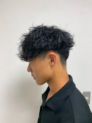 ショート パーマ メンズ ⚡️メンズ特化⚡️ RYUKIのヘアスタイル