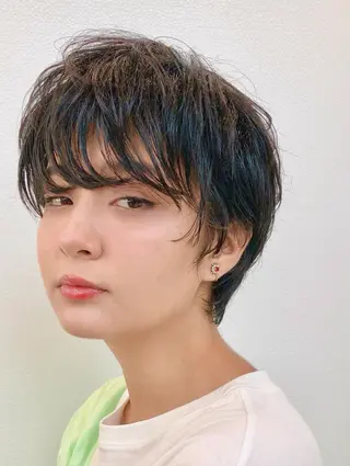 ショート M.SLASH自由が丘所属・【くせ毛/ショート/ ボブ】元太郎のヘアスタイル