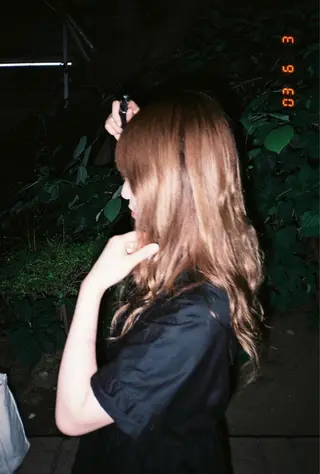 ロング カラー ヘアアレンジ Lien hair salon所属・川村 匠のヘアスタイル