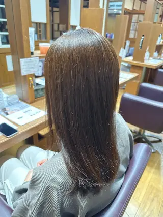 ミディアム カラー topstylist 遠山康兵のヘアスタイル