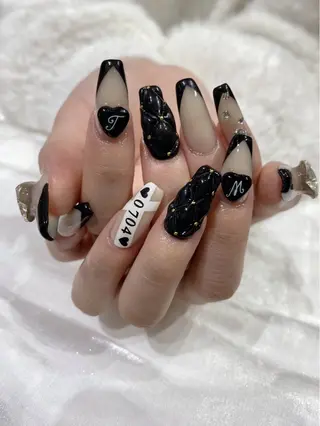 セミロング Nail  R💫 naoのネイルデザイン
