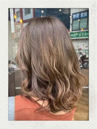 ミディアム きむら かずきのヘアスタイル
