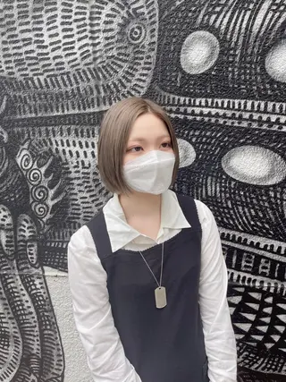 ショート カラー ヘアアレンジ haco+所属・🌈派手髪エクステ ブレイズ🌈ひろとのヘアスタイル