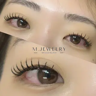 マツエク・マツパ M.JEWELRY SHIONEのマツエク・マツパデザイン