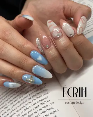 ロング écrin所属・kouno megumiのネイルデザイン