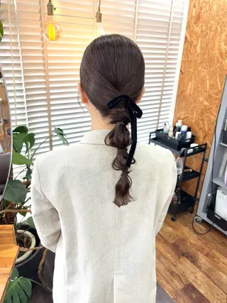 ヘアアレンジ bright所属・miku ヘアセット/着付けのヘアスタイル