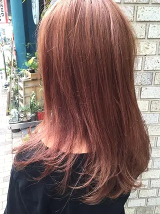 セミロング ロング カラー パーマ ヘアアレンジ current所属・✨カット美容師 💡高橋優也💡のヘアスタイル