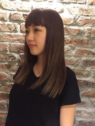 ミディアム カラー 💘透明感カラー💘 沖本 将宏のヘアスタイル