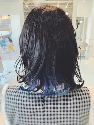 ミディアム 本田 卓也のヘアスタイル