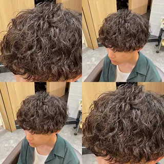パーマ メンズ メンズ特化LIBER 石川玲央のヘアスタイル