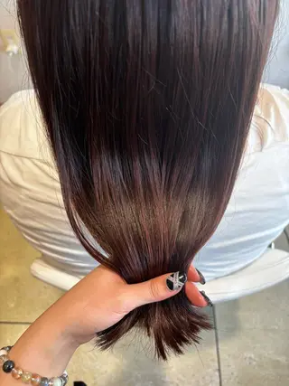 カラー 奈那美🌸 韓国ヘア🌸透明感のヘアスタイル