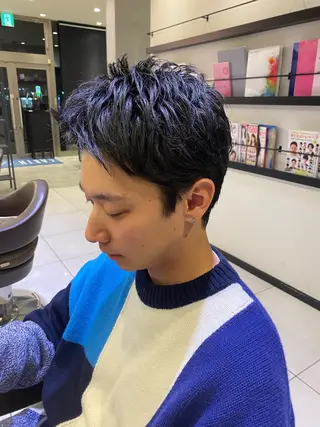 メンズ 野老 海音のヘアスタイル