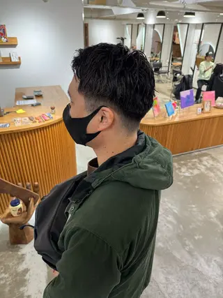 メンズ KOU×北谷× BY MY SIDEのヘアスタイル